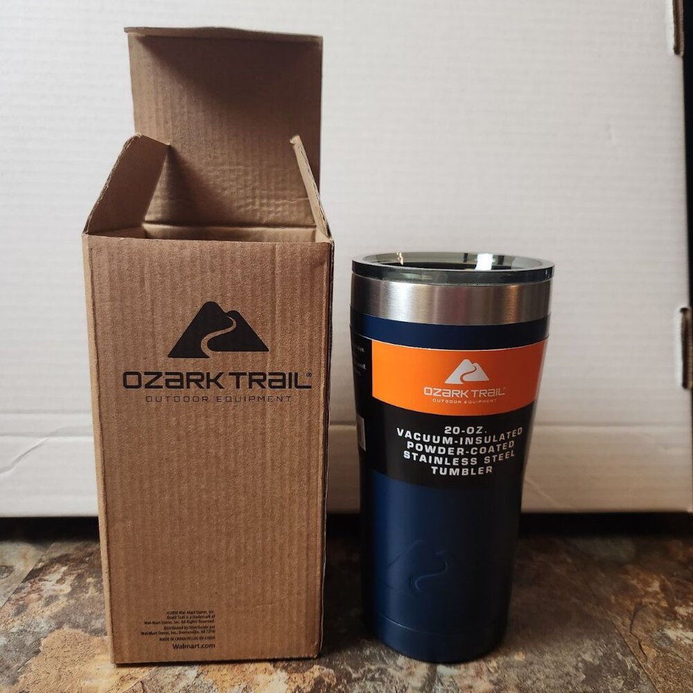 Ozark Trail 20 ounce Vacuum Insulated Stainless Tumbler - Brand new